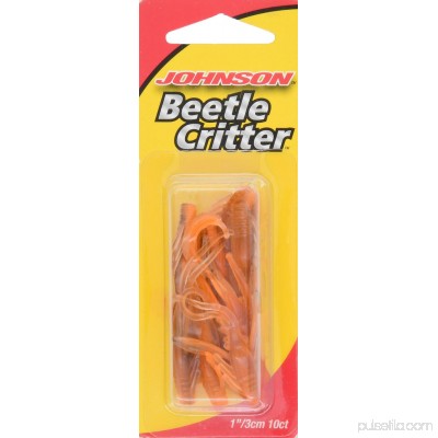 Berkeley Johnson 1 Beetle Critter Soft Bait, Green Chartreuse 553755473